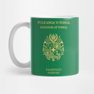 Tonga passport Mug